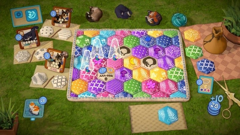 لحاف وقطط من Calico Mod