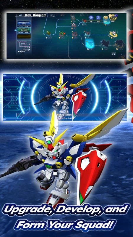 SD Gundam G Generation Eternal Mod APK