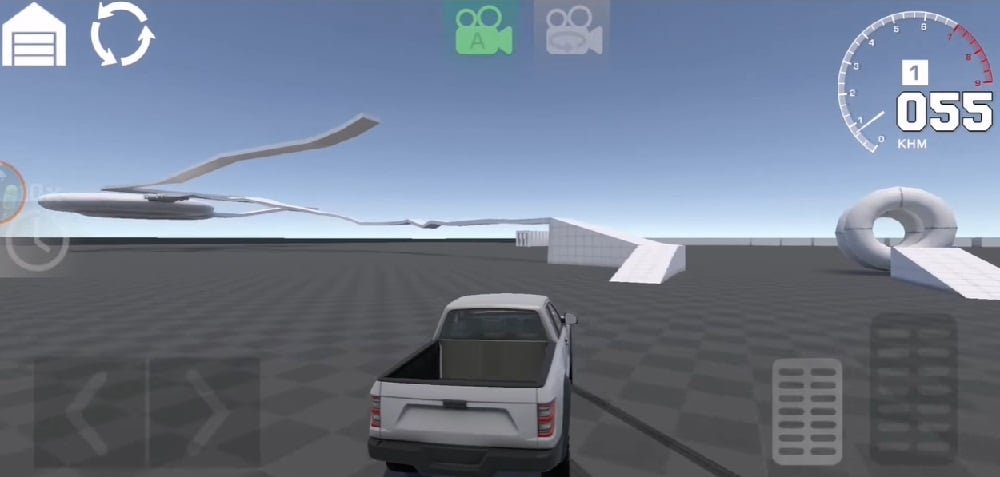 قهر أصعب الطرق في Car Crash Simulator Flexicx Mod APK