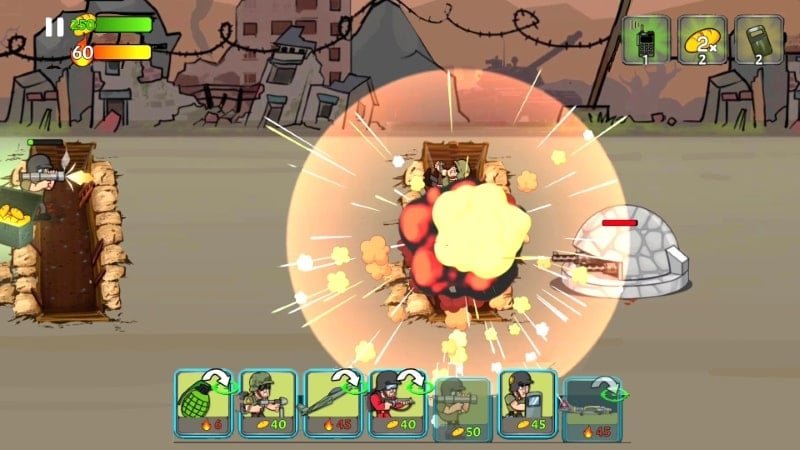 لعبة استراتيجية الحرب RTS WW2 Mod APK