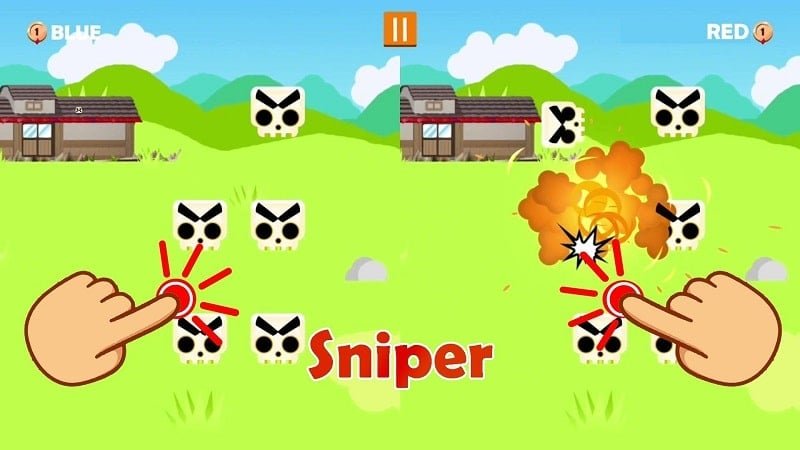 قفز Ninja 2 Player Games APK