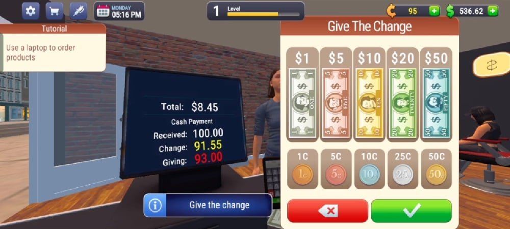 رسوم العملاء في Tattoo Studio Simulator Mod APK