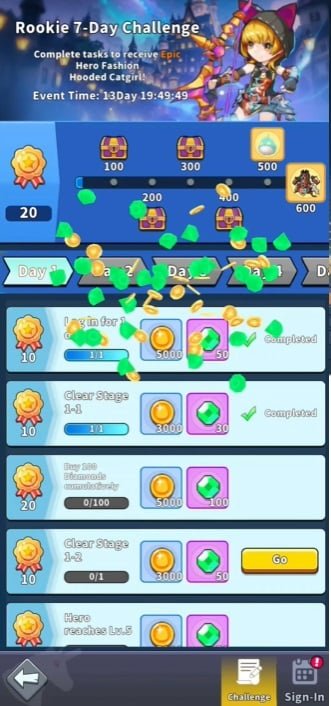 أكمل المهام المبتدئ لتلقي عناصر قيمة في Brawl Crack Mod APK