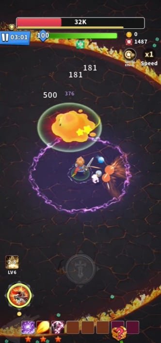 استخدم التحركات لمحاربة الوحوش ، وحماية العالم في الشجار Crack Mod APK