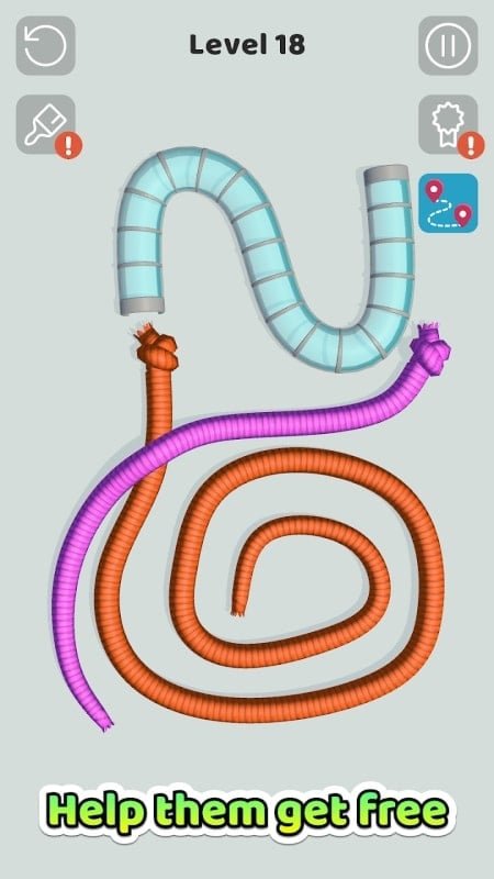 الثعابين المتشابكة وزارة الدفاع APK
