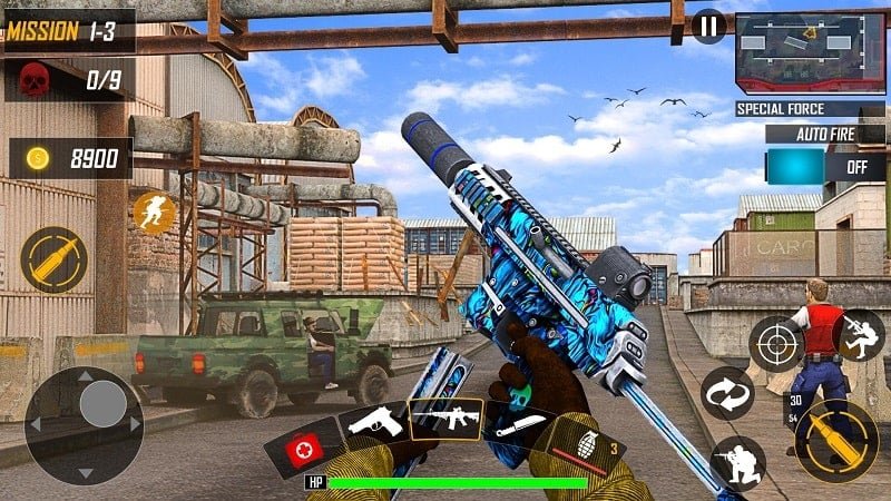 OPS الخاصة على قيد الحياة Battleground Mod APK