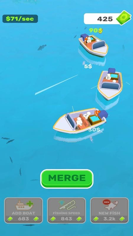 أسماك أسماك المحيط الإمبراطورية IDLE MOD APK