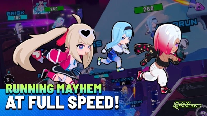 المتسابقين النيون APK Mod
