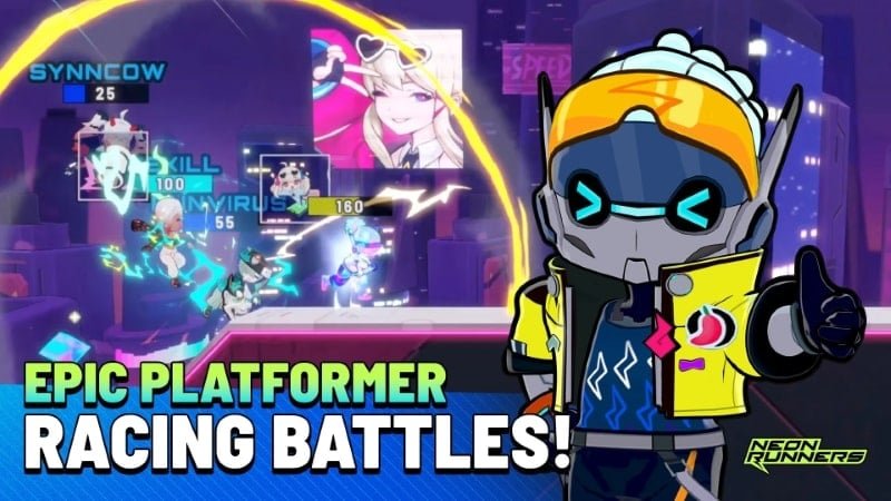 Neon Runners Mod APK