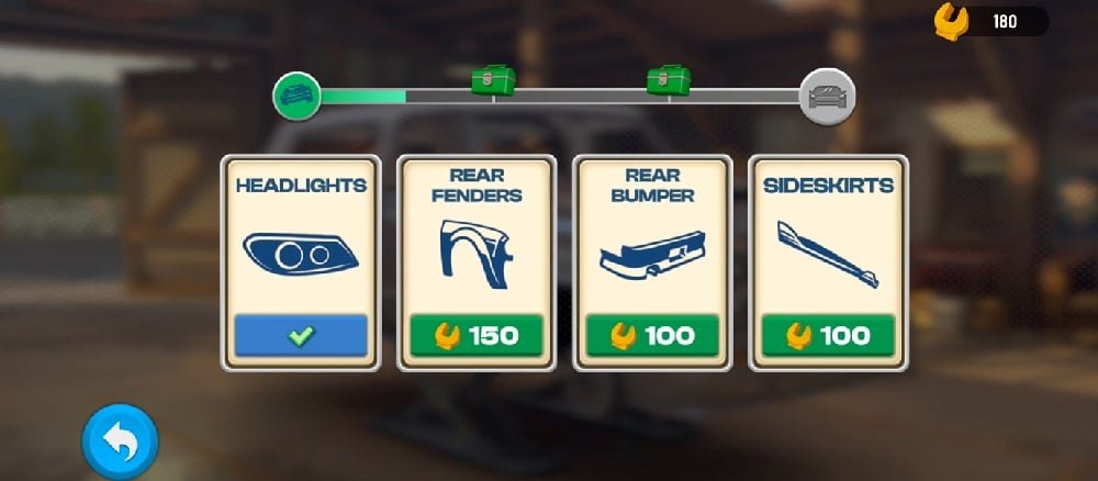 سيتمكن اللاعبون من استبدال جميع مكونات السيارات في MatchCreek Motors Mod APK
