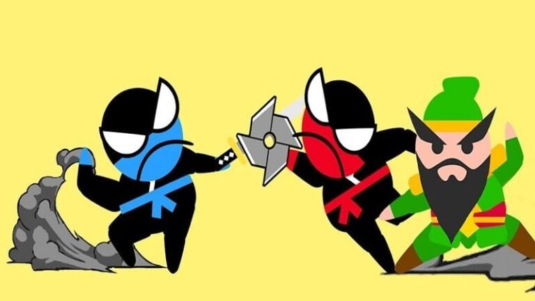قم بتنزيل Jumping Ninja 2 Player Games Mod APK 4.1.11 (أموال غير محدودة)
