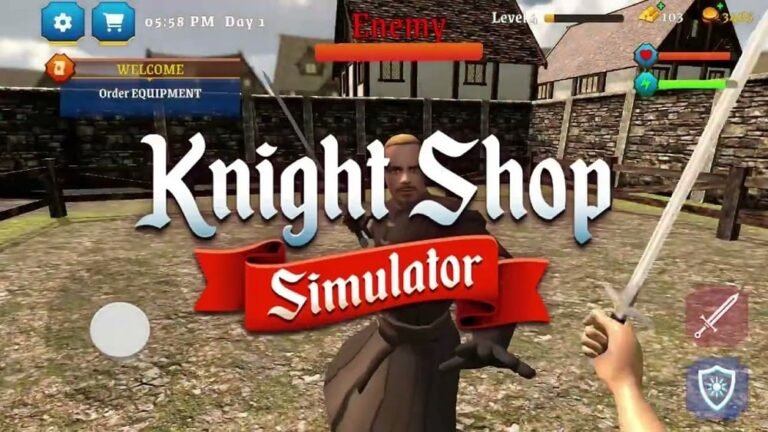 Knight Shop Simulator Mod APK 0.4.9 (شراء مجاني في التطبيق)
