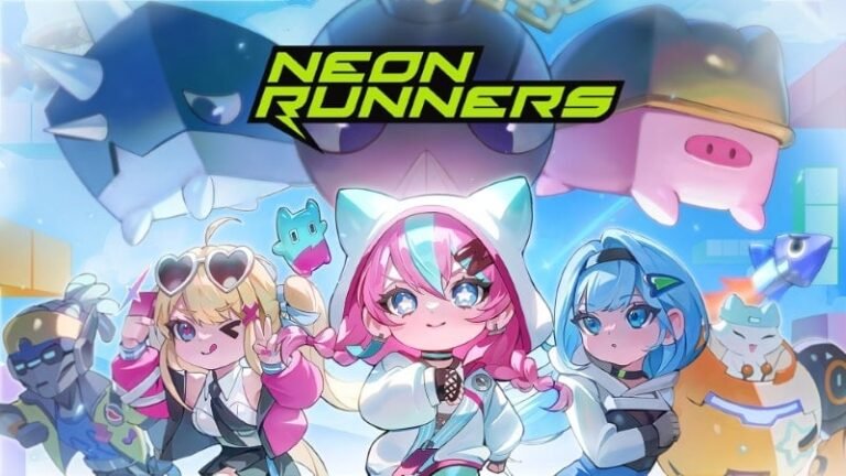 قم بتنزيل Neon Runners Mod APK 0.5.08 (قائمة/وضع الله/السرعة)