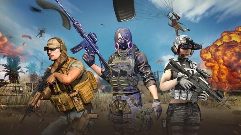 Survival Battleground Mod APK 1.0.8 (وضع الله/العدو الغبي)