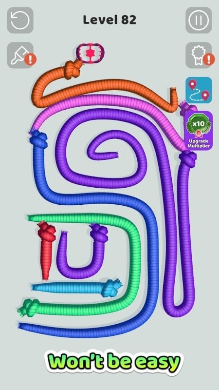 الثعابين المتشابكة apk mod