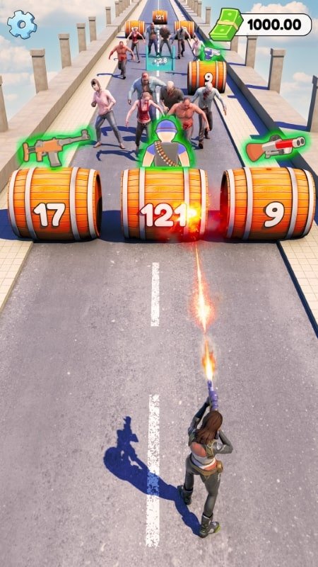 آخر موقف البقاء على قيد الحياة Z Shooter وزارة الدفاع