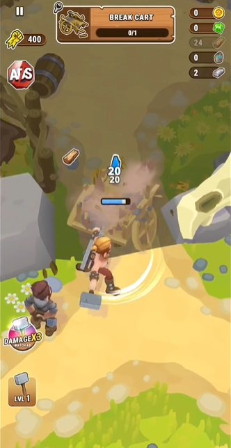 أكمل المهام المخصصة في Vikings Revenge Mod APK