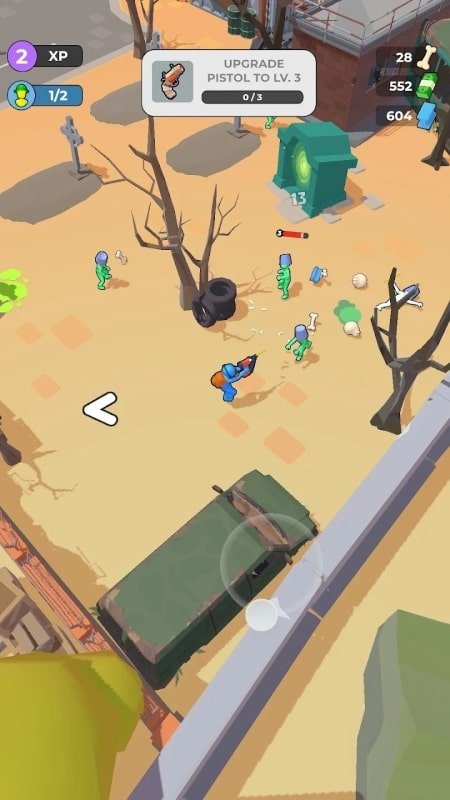 ميت الأراضي الميتة Zombie Survival Mod Free