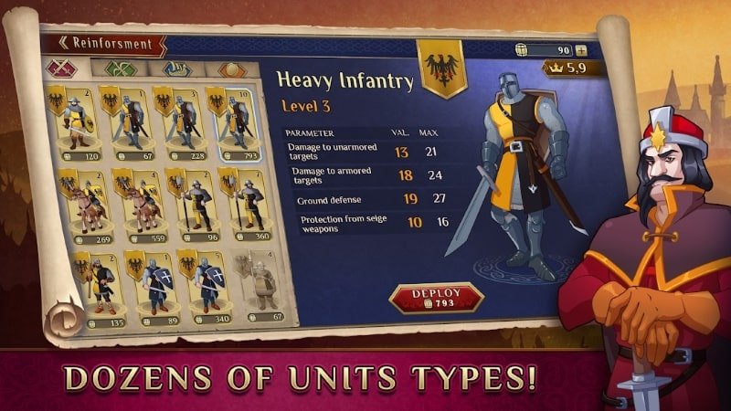 ممالك حرب الجداول الزمنية APK Mod