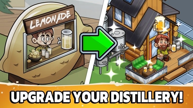 الخمول Distiller Tycoon Mod
