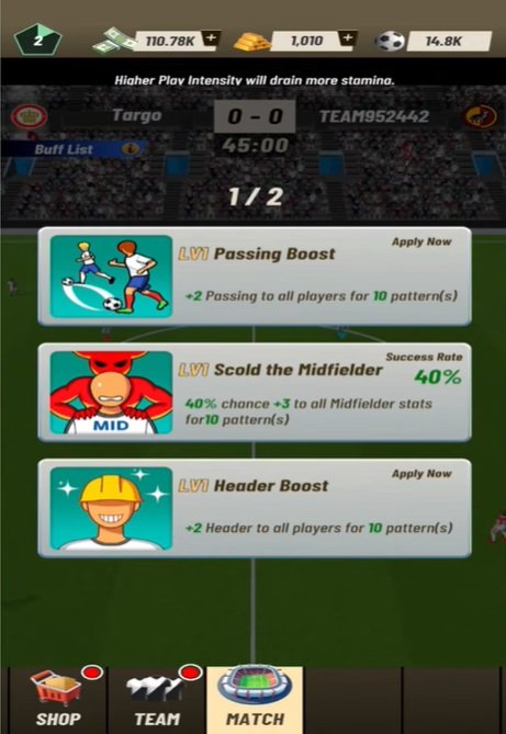 تواصل مع زملائك في الفريق في Prime Football 2025 Mod APK