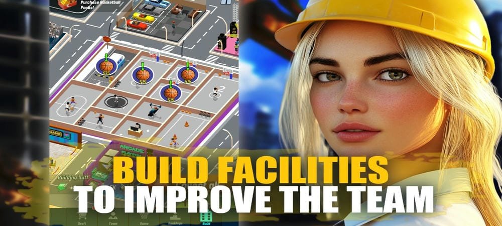 قهر كل موقع واحد تلو الآخر في Idle Basketball Manager 2025 Mod APK