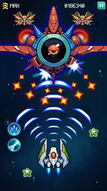 Galaxiga Mod APK مجاني