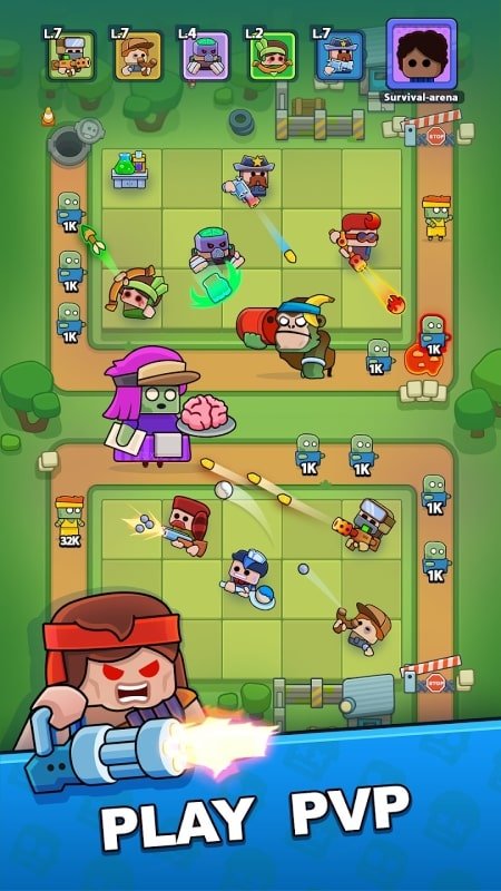 البقاء Arena Mod APK