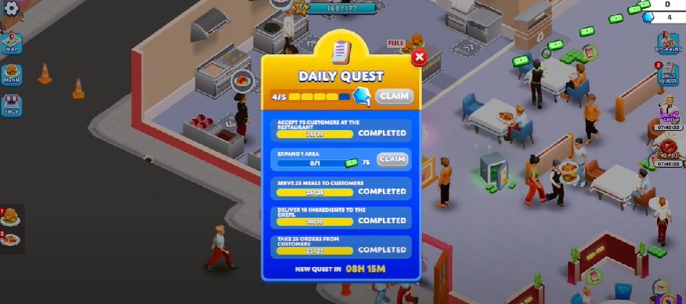 أكمل المهام لتلقي مبالغ كبيرة من المال في مطعم Suzy's Mode APK