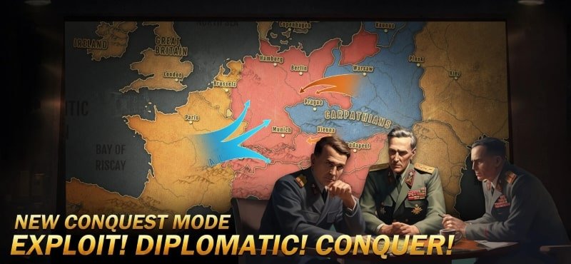 Grand War WW2 Games Apk Mod