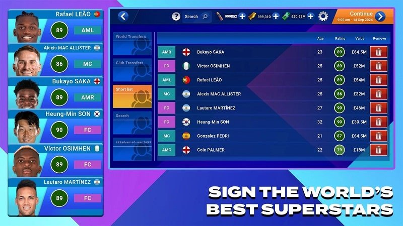 مدير كرة القدم 2025 Android