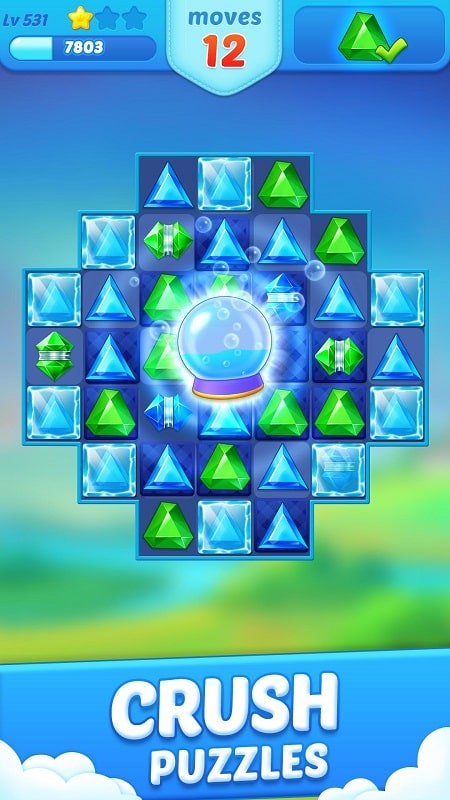 Jewel Crush Match 3 Legend Mod APK