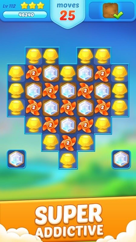 Jewel Crush Match 3 Legend Mod Android