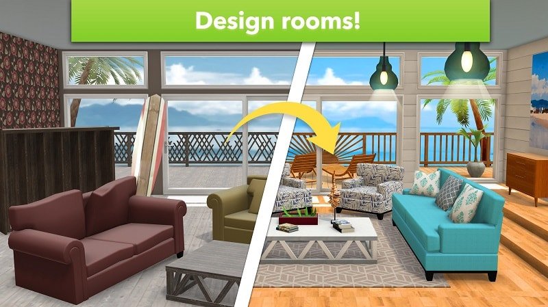 تصميم المنزل MAFOVER MOD Android