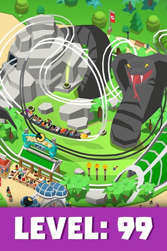 خمول بارك بارك تريق Mod APK