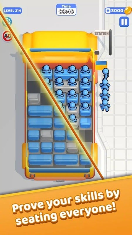 مقعد بعيد mod apk