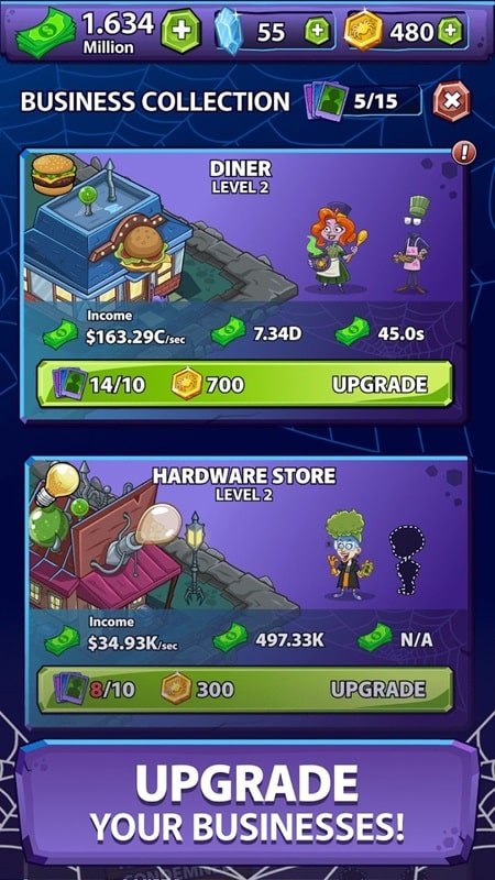 Monster Country Idle Tycoon مجاني دقيقة