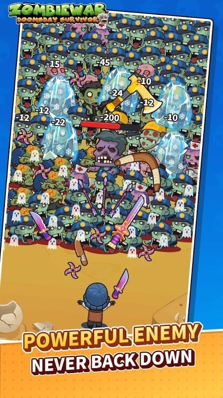 Zombie Wardoomsday الناجي APK Mod