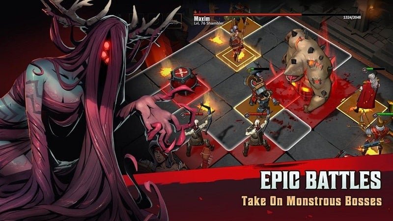 تكتيكات Grimguard Mod APK