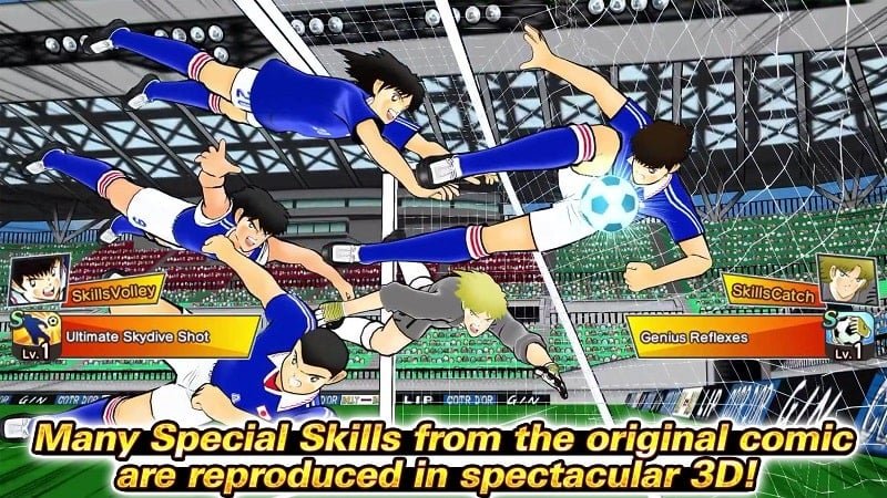 الكابتن Tsubasa Dream Team Mod APK