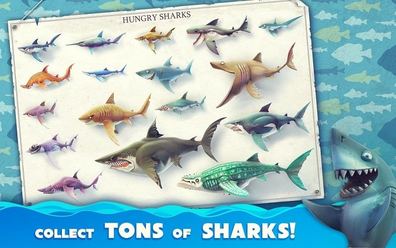 تنزيل Mod World Mod Hungry Shark World