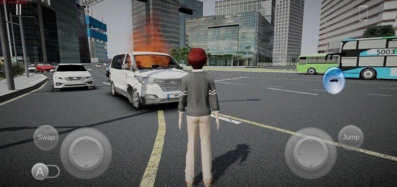 لعبة القيادة ثلاثية الأبعاد ProjectSeoul Mod APK