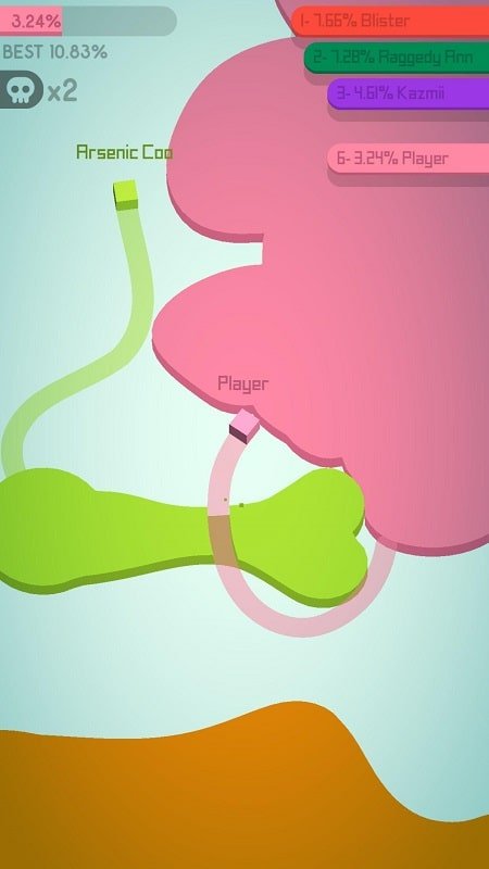 paper.io 2 mod apk