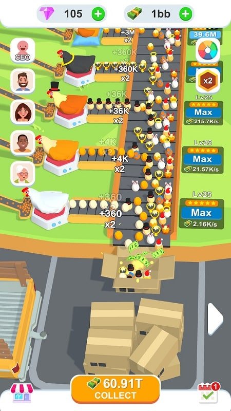 خامد مصنع البيض Mod APK
