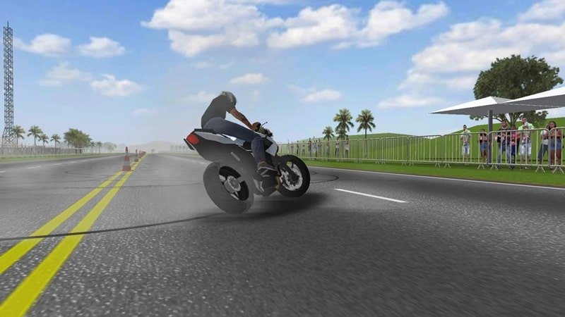 Moto Wheelie 3D Mod Android