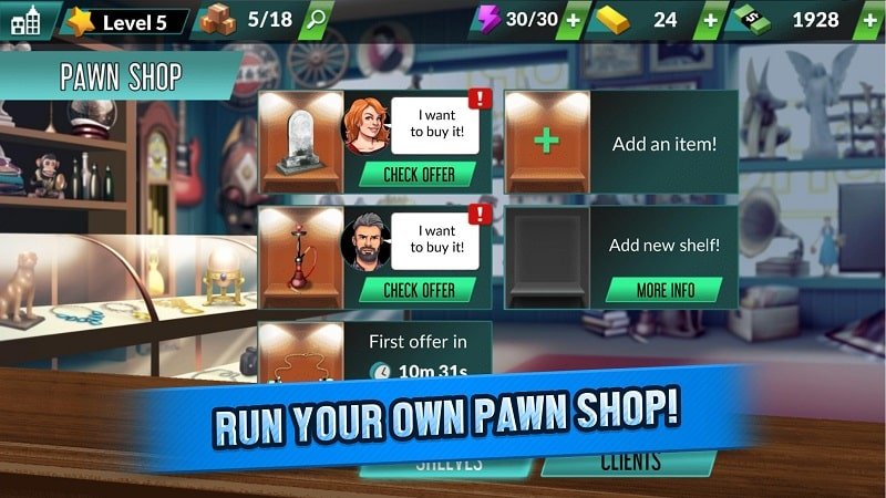 BID Wars Pawn Empire Mod APK