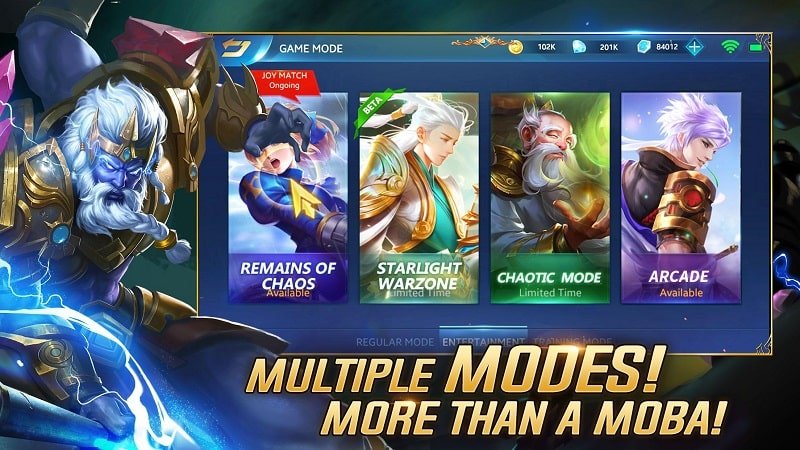 تطور الأبطال MOD APK
