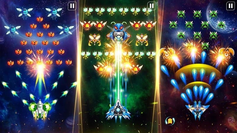 space shooter mod android