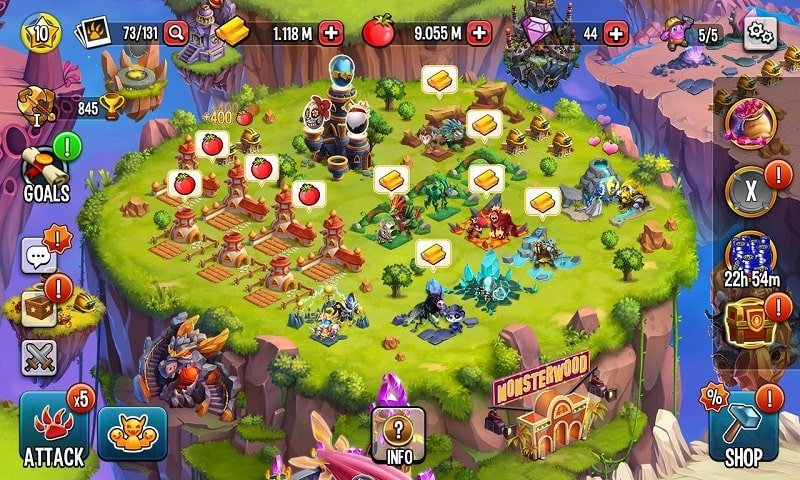 تنزيل Monster Legends Mod