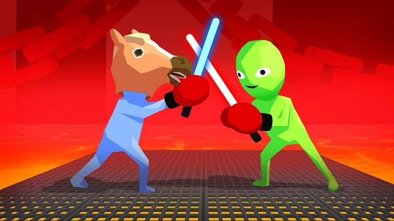 عصابة ملاكمة الساحة stickman 3D قتال التعديل الحرة